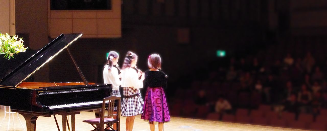 ピアノ発表会でリコーダーのアンサンブル