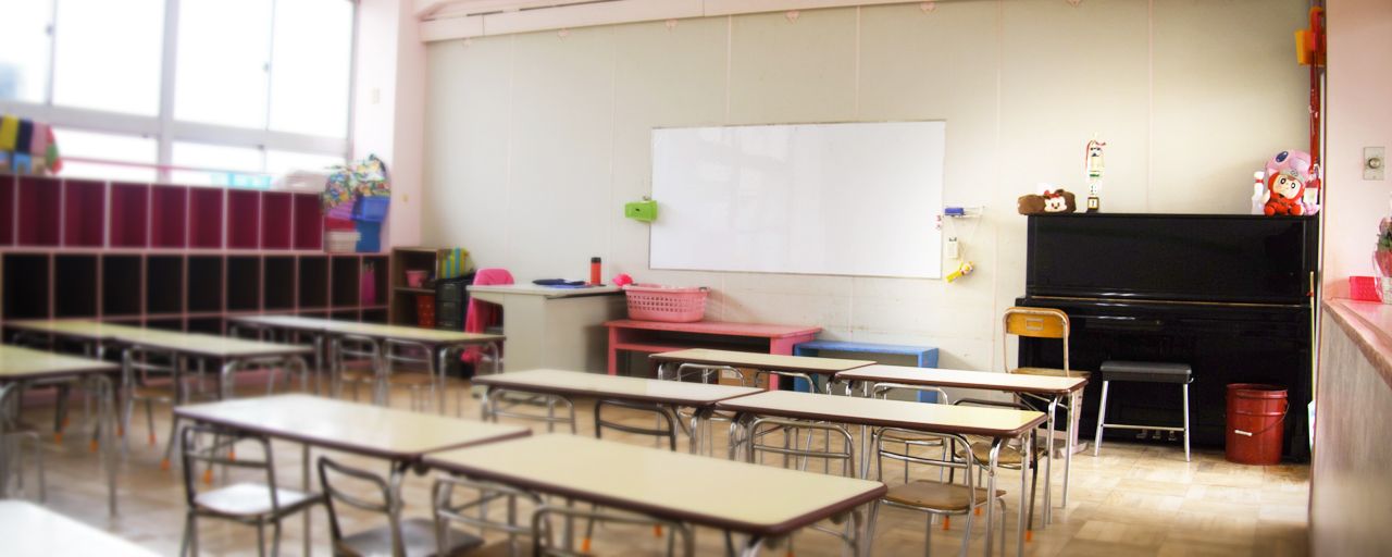 写真：幼稚園の教室