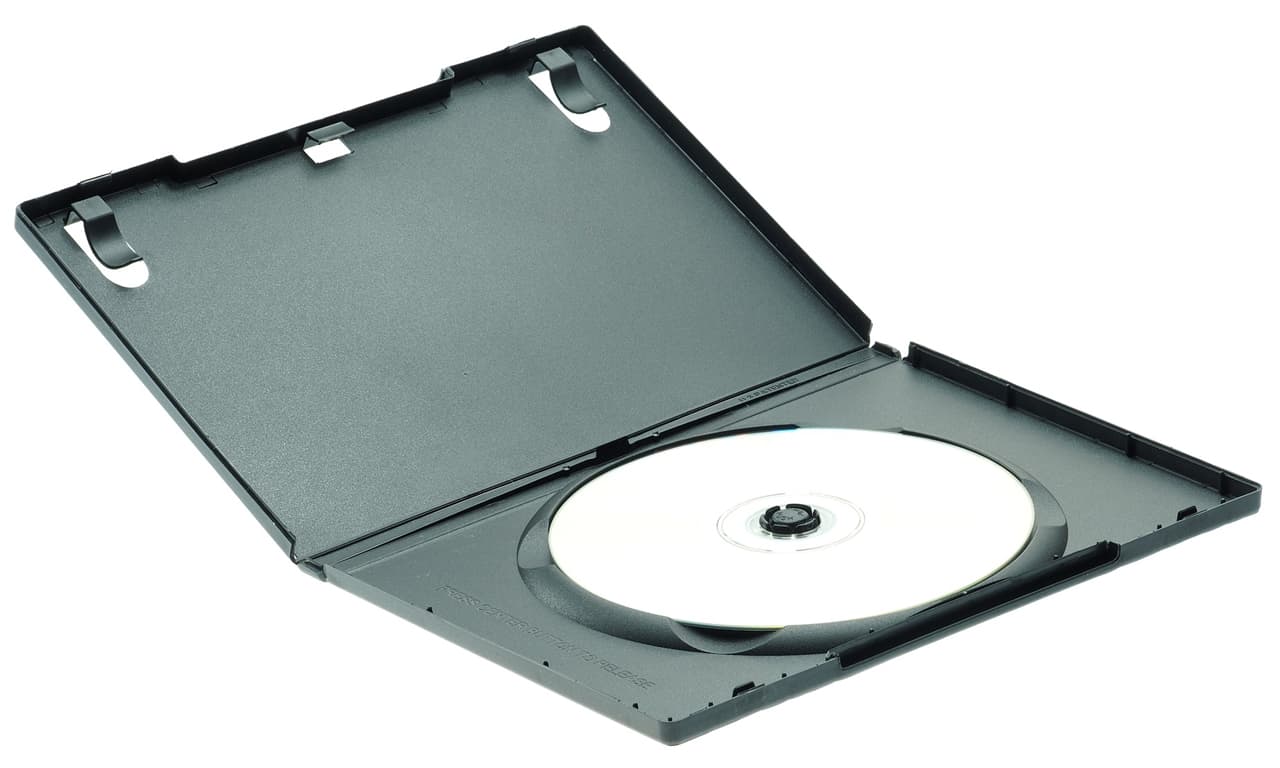 写真：ケースに入ったDVD