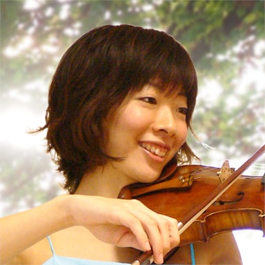写真：ヴァイオリン奏者 進藤瑞希さん