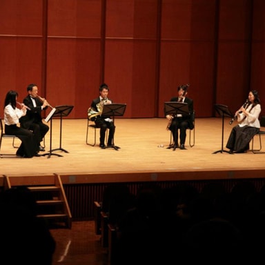 写真：緑木管五重奏団