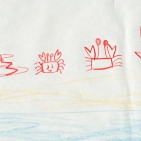 サムネイル画像:カニと宝石箱